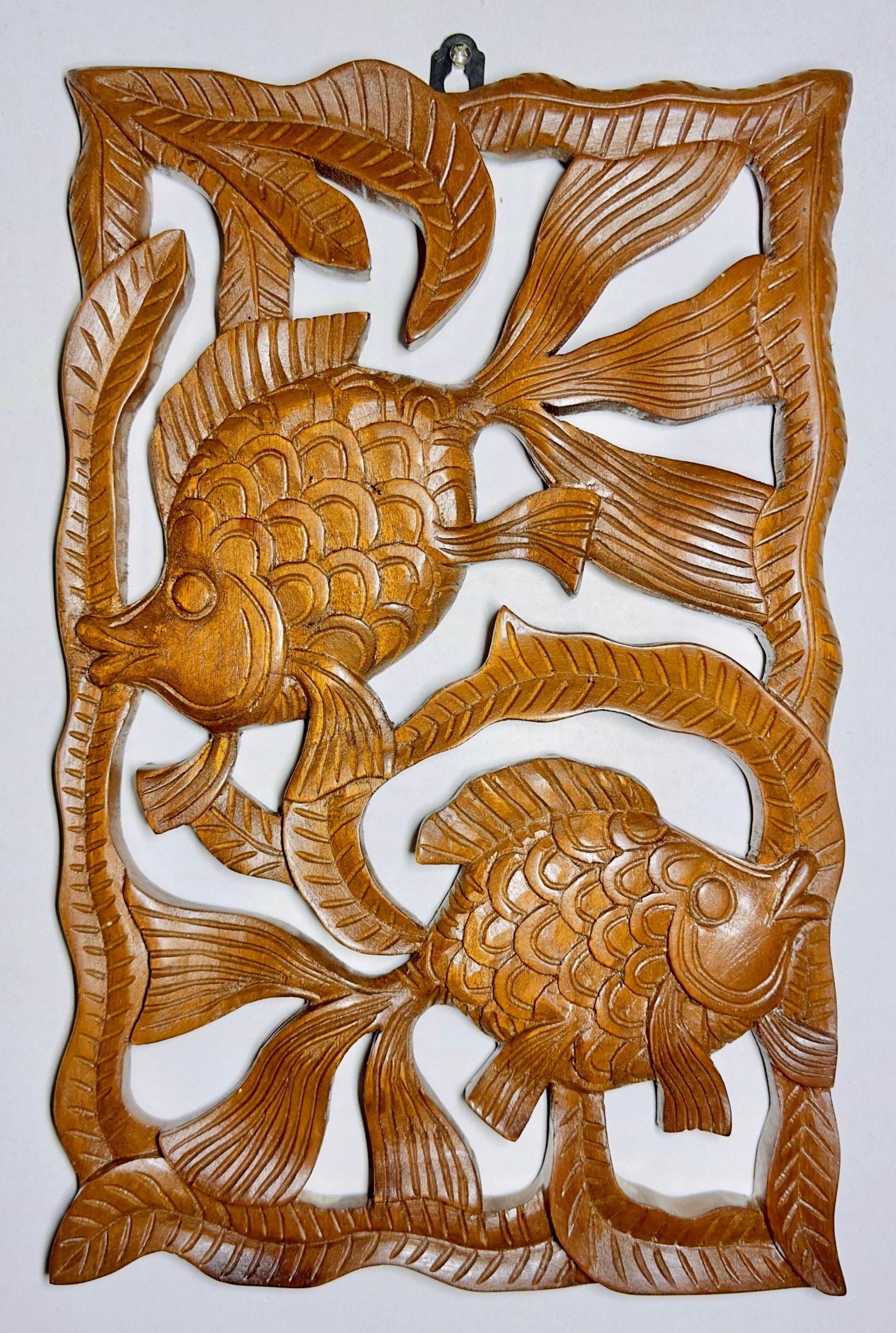Fish Wood Carving
