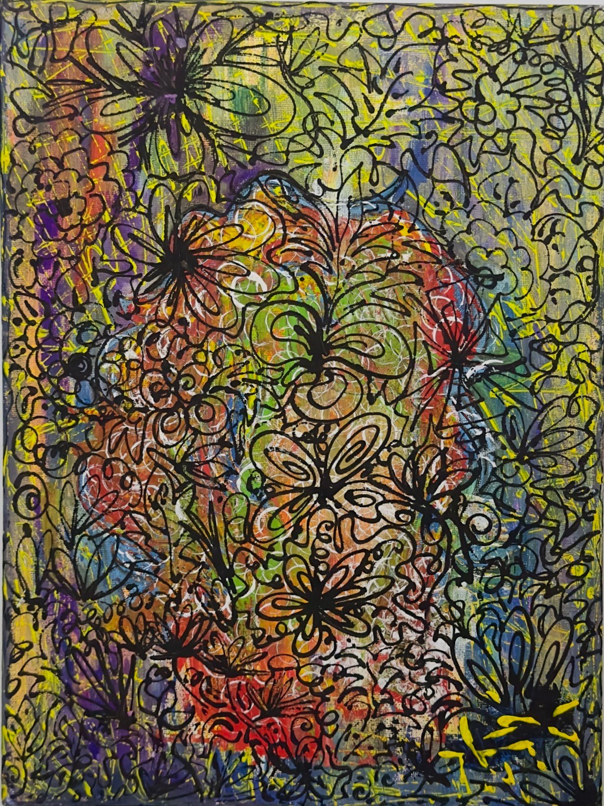 Modern Painting on Canvas